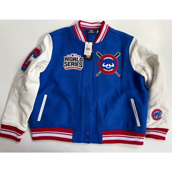Pro Standard Jackets & Blazers - Pro Standard MLB Chicago Cubs Mashup Wool Women's Varsity Jacket Size XL